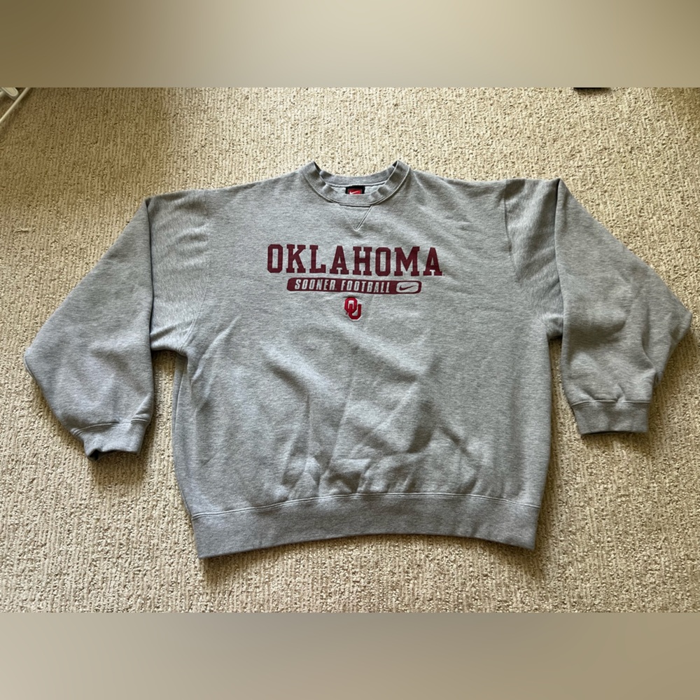 Nike Vintage Oklahoma Sooners Football Sweatshirt